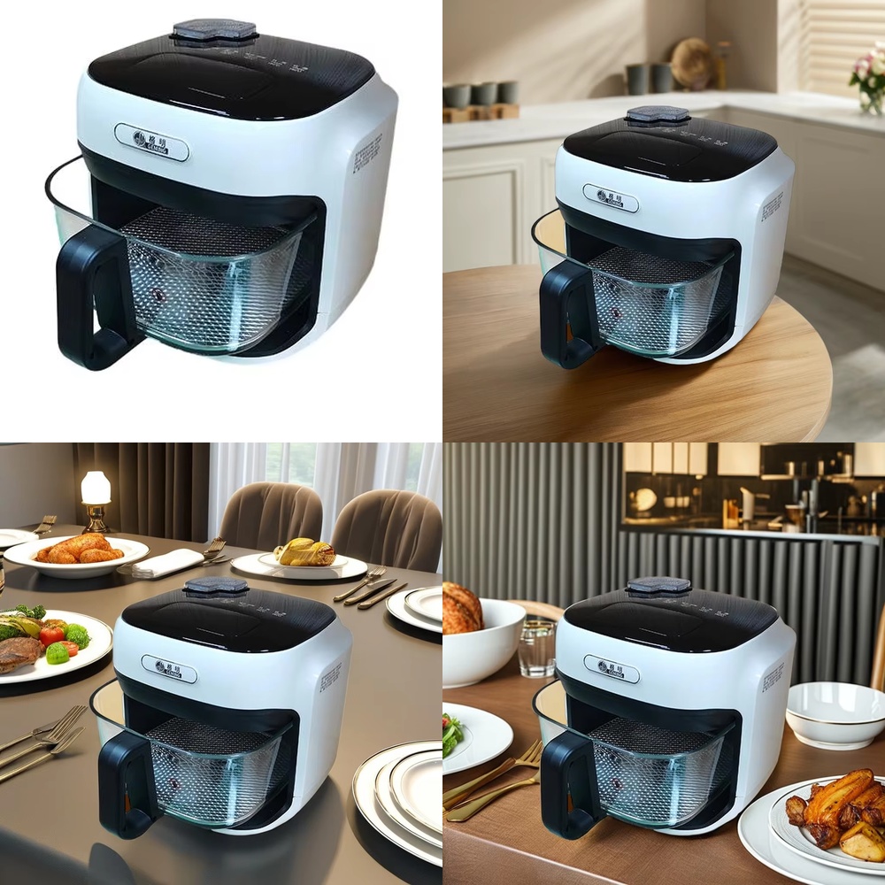 Air Fryer - Silver Crest 8L Plastic OilFree Electric