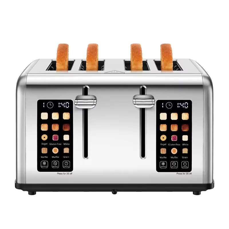 1/2/3/4-Slice Smart Touch Toas - Toaster ulasan dan harga