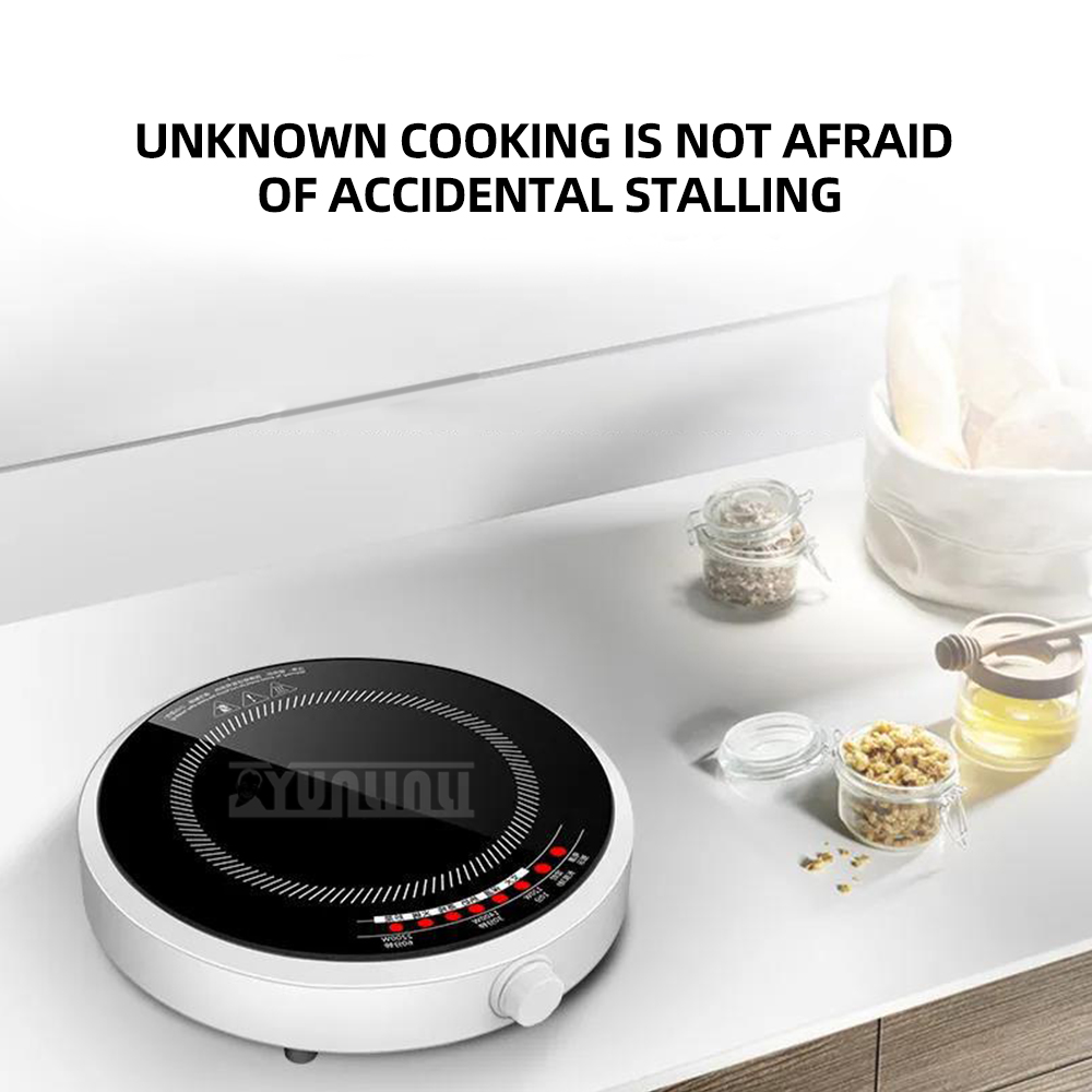 Round Smart Induction Cooker H - Induction Cooktop Portable ulasan dan harga