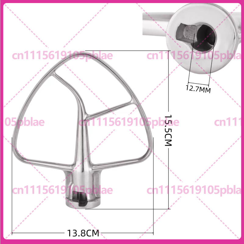Dough Hook Beater Whisk for Ki - Stand Mixer ulasan dan harga