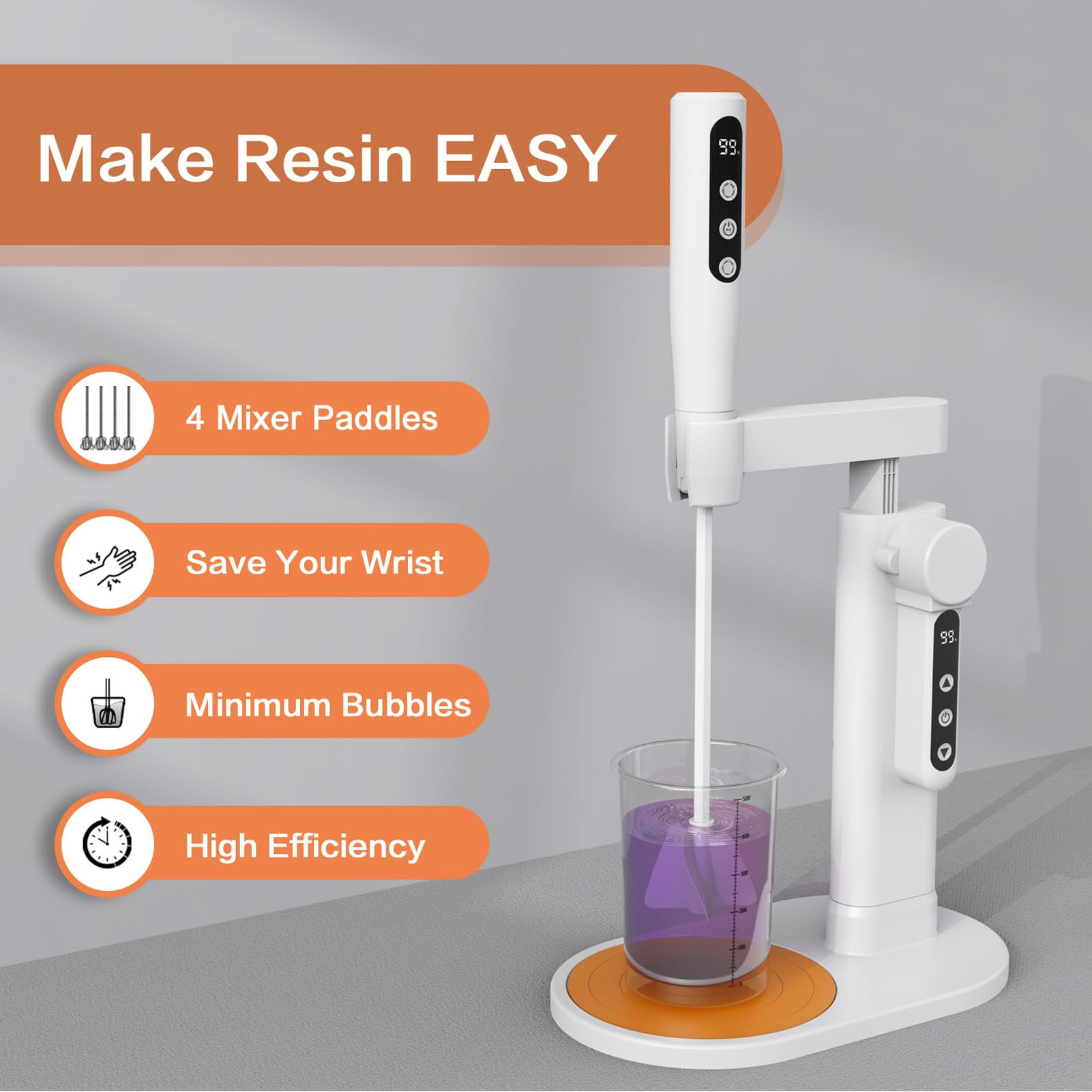 Electric Resin Stirrer Electri - Blender ulasan dan harga