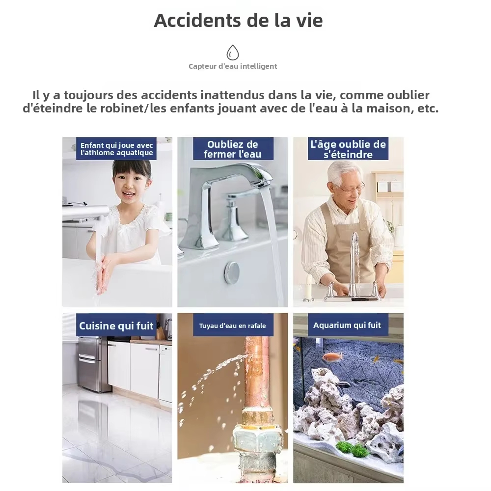 Tuya ZigBee Smart Water Leak S - Kitchen Appliances Video ulasan dan harga