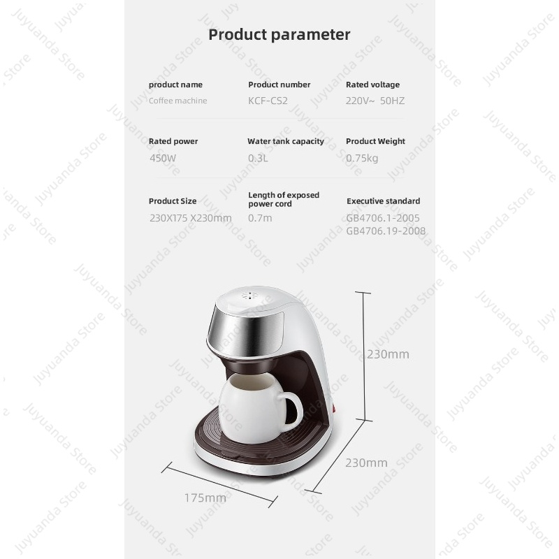 American Coffee Maker Househol - Coffee Maker ulasan dan harga