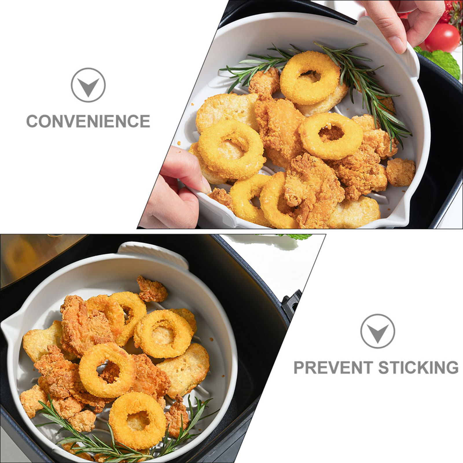Household Silicone Air Fryer B - Air Fryer ulasan dan harga