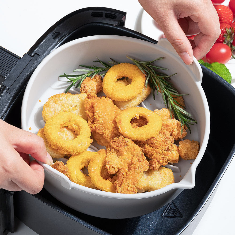 Household Silicone Air Fryer B - Air Fryer ulasan dan harga
