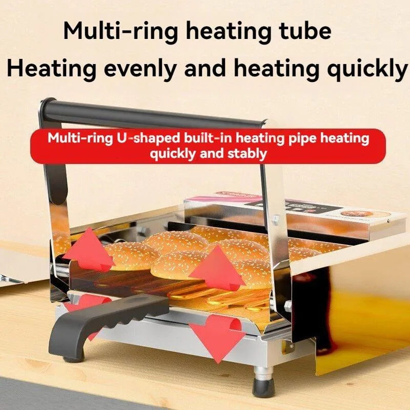 Commercial Double-layer Automa - Toaster ulasan dan harga