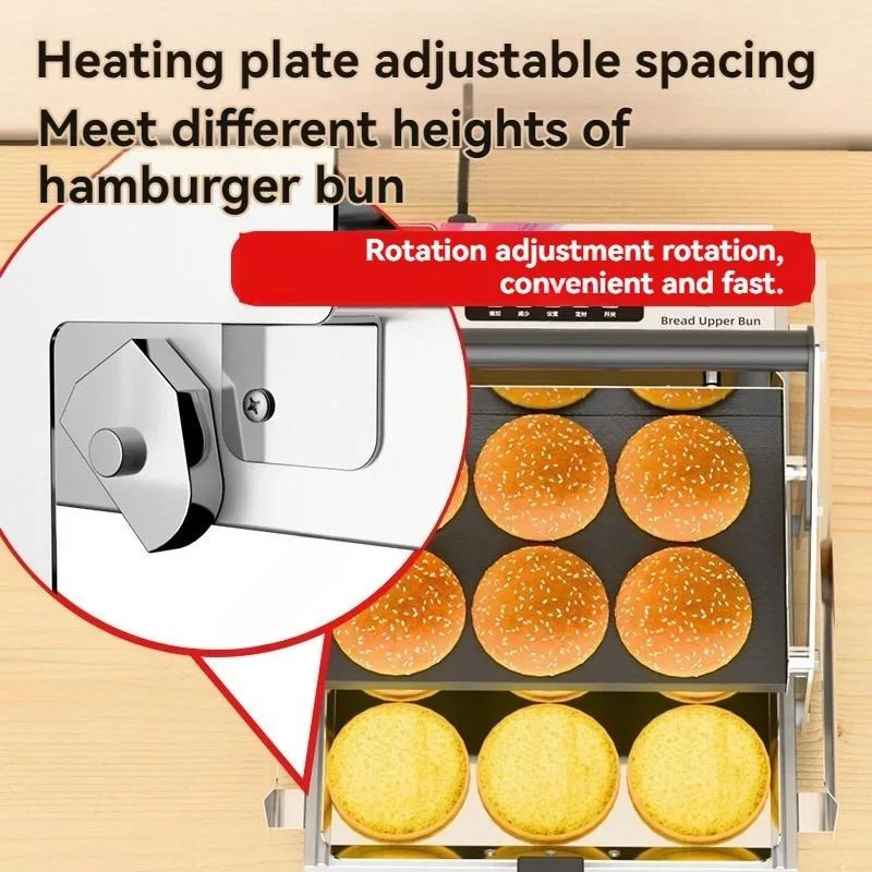 Commercial Double-layer Automa - Toaster ulasan dan harga