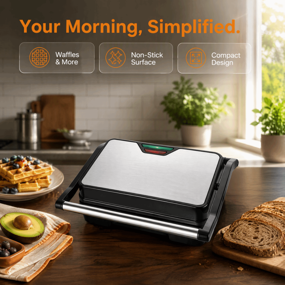 Non-Stick Sandwich Toaster Mul - Toaster ulasan dan harga