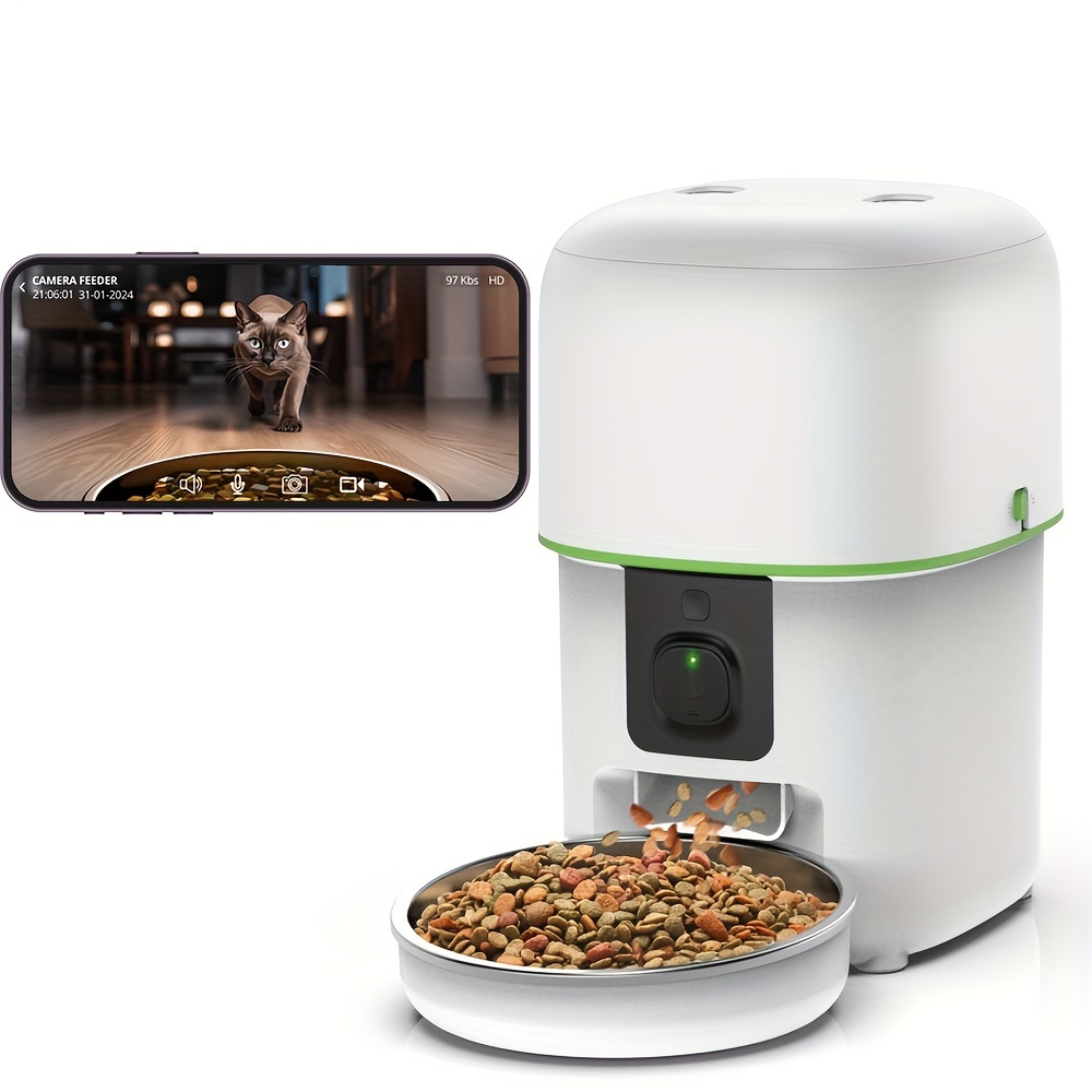 2L 5G Camera Pet Feeder Automa - Kitchen Appliances Video ulasan dan harga
