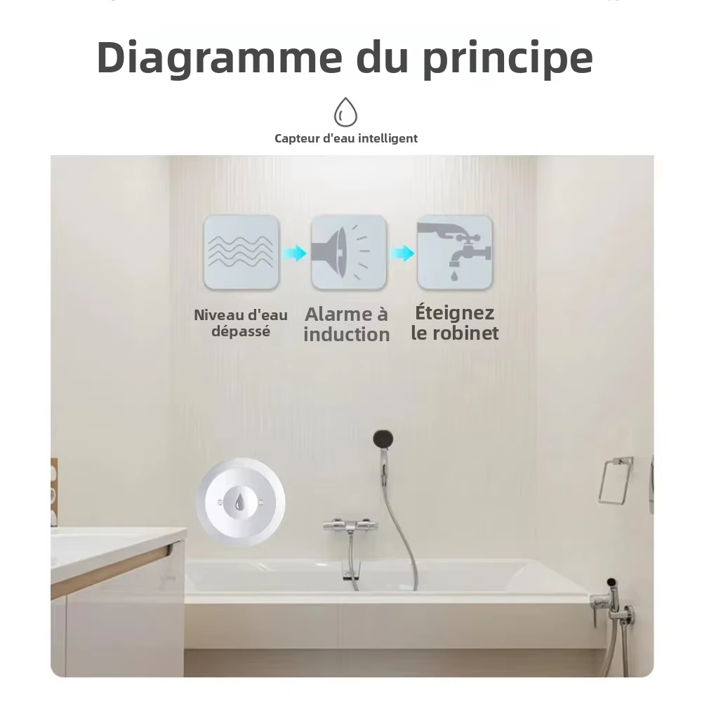Water Sensor Flood Leak Detect - Kitchen Appliances Video ulasan dan harga
