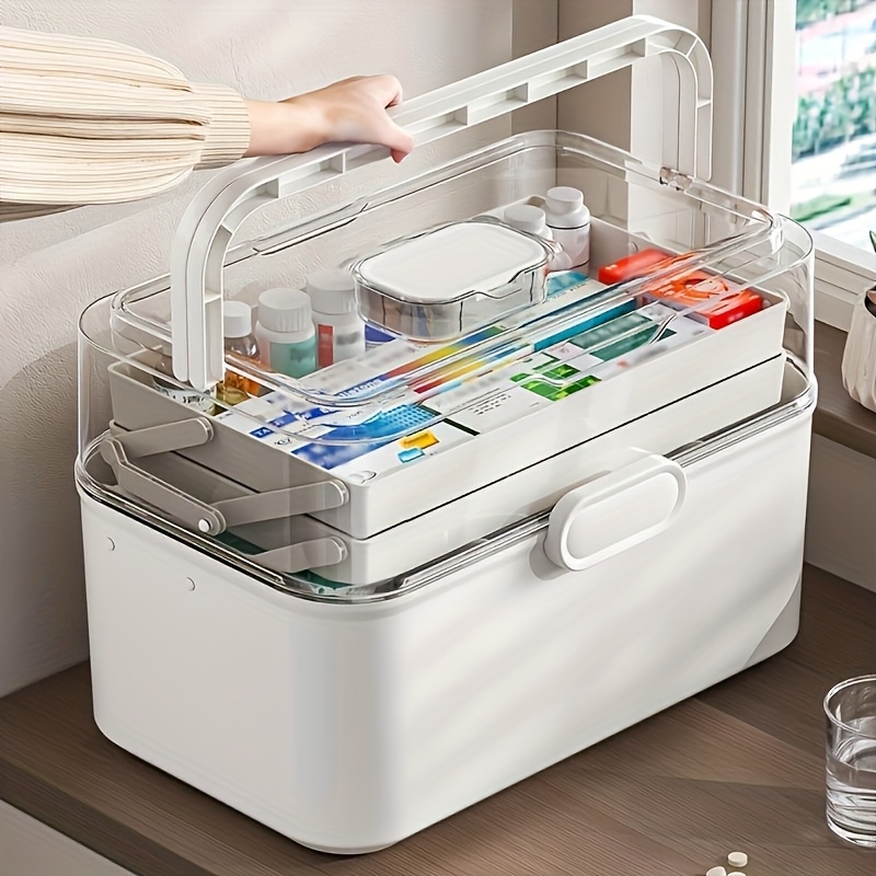 Large Capacity Clear Lid Medic - Kitchen Appliances Cabinet ulasan dan harga