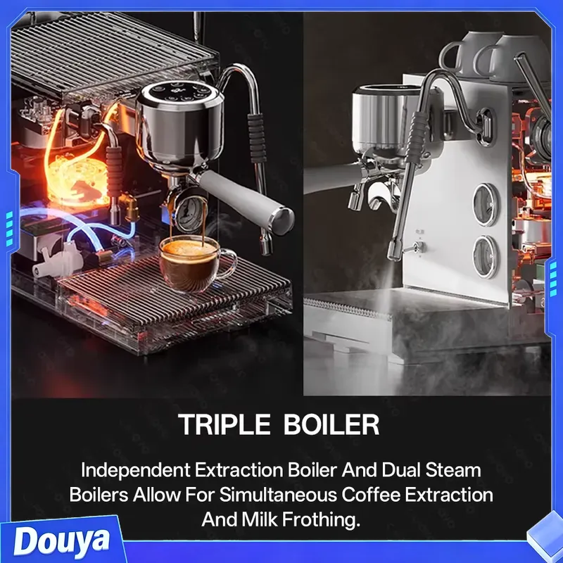 CAFOVO E120 Semi-automatic Esp - Coffee Maker ulasan dan harga