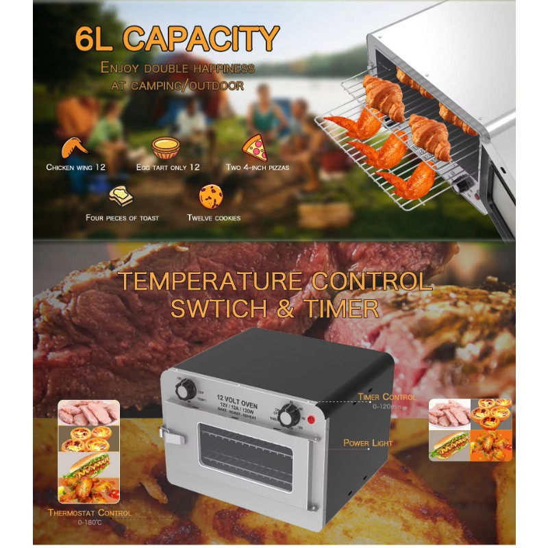 Professional 12V 120W Car Micr - Toaster ulasan dan harga